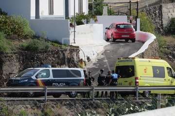 Dos policías nacionales resultan heridos en una persecución en Telde (Foto TA)